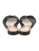 Gianvito Rossi Leather Slides