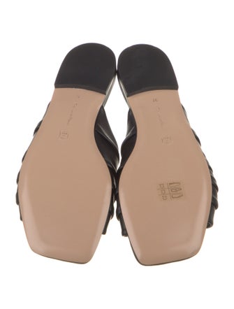 Gianvito Rossi Leather Slides