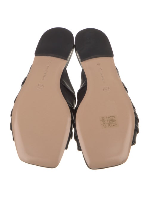 Gianvito Rossi Leather Slides