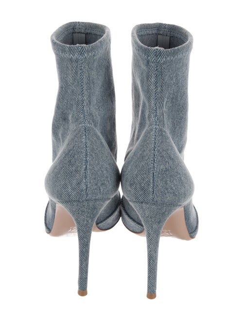Gianvito Rossi Denim Sock Boots