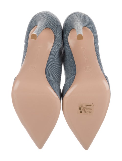 Gianvito Rossi Denim Sock Boots