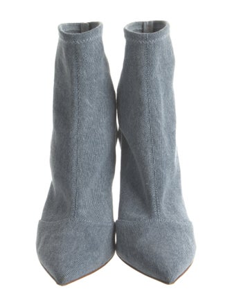 Gianvito Rossi Denim Sock Boots