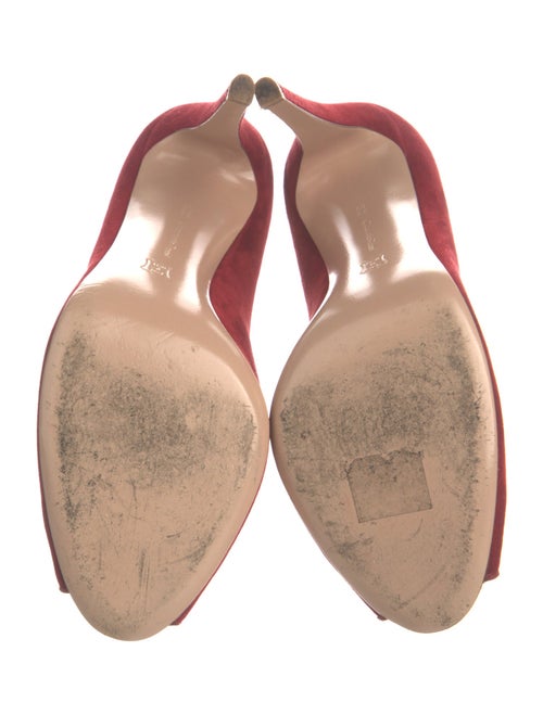 Gianvito Rossi Suede Lace-Up Boots