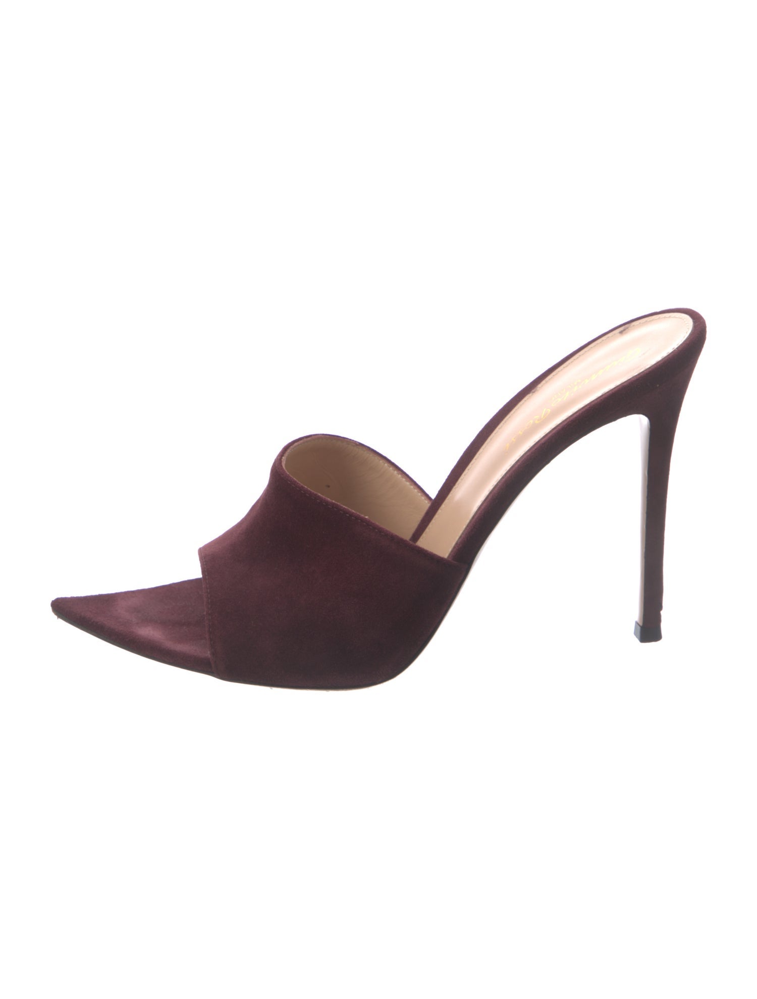 Gianvito Rossi Suede Slides