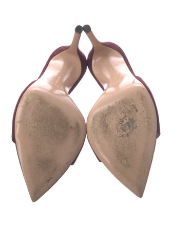 Gianvito Rossi Suede Slides