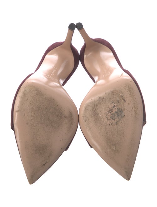 Gianvito Rossi Suede Slides