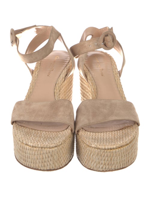 Gianvito Rossi Suede Espadrilles