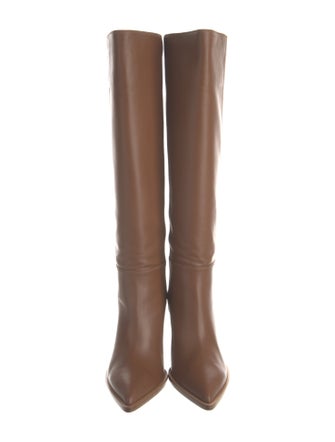 Gianvito Rossi Leather Riding Boots