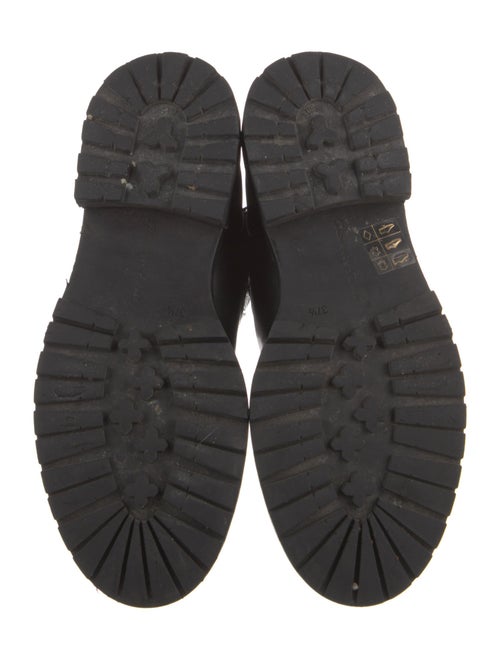 Gianvito Rossi Leather Combat Boots