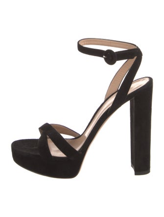 Gianvito Rossi Suede Sandals