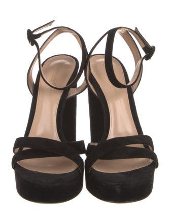 Gianvito Rossi Suede Sandals