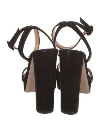 Gianvito Rossi Suede Sandals