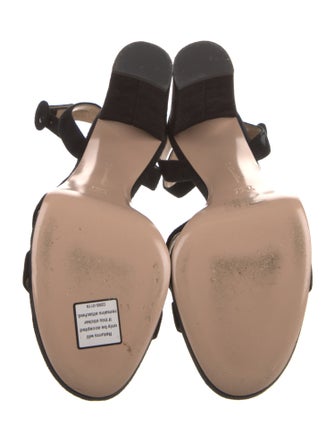 Gianvito Rossi Suede Sandals