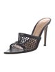 Gianvito Rossi Mesh Accents Slides
