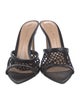 Gianvito Rossi Mesh Accents Slides