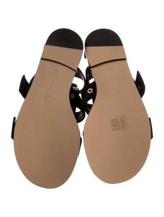 Gianvito Rossi Suede Gladiator Sandals