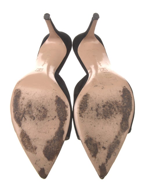 Gianvito Rossi Suede Slides