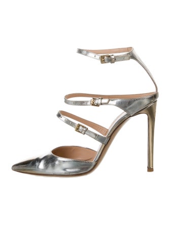 Gianvito Rossi Leather Mules