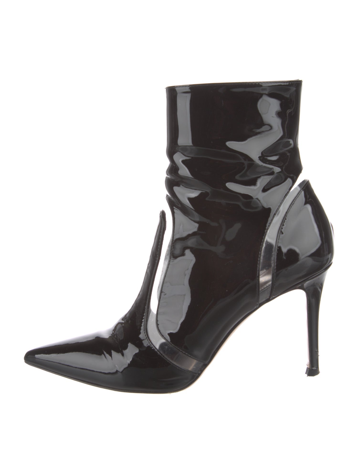 Gianvito Rossi Patent Leather Sock Boots