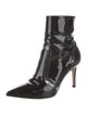 Gianvito Rossi Patent Leather Sock Boots