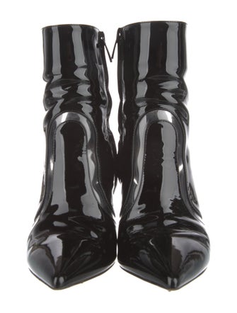 Gianvito Rossi Patent Leather Sock Boots