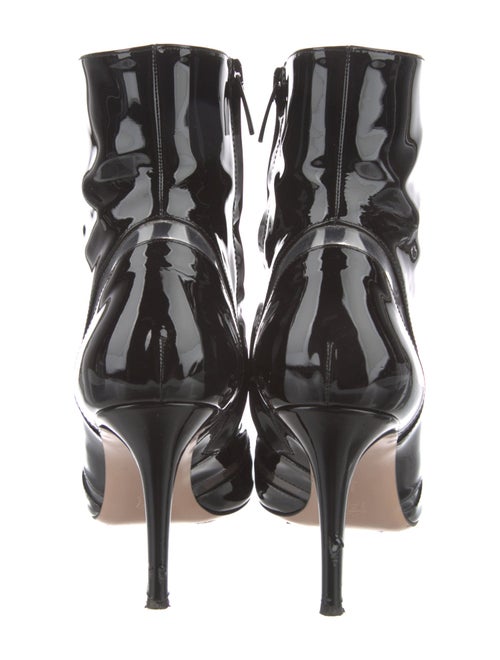 Gianvito Rossi Patent Leather Sock Boots