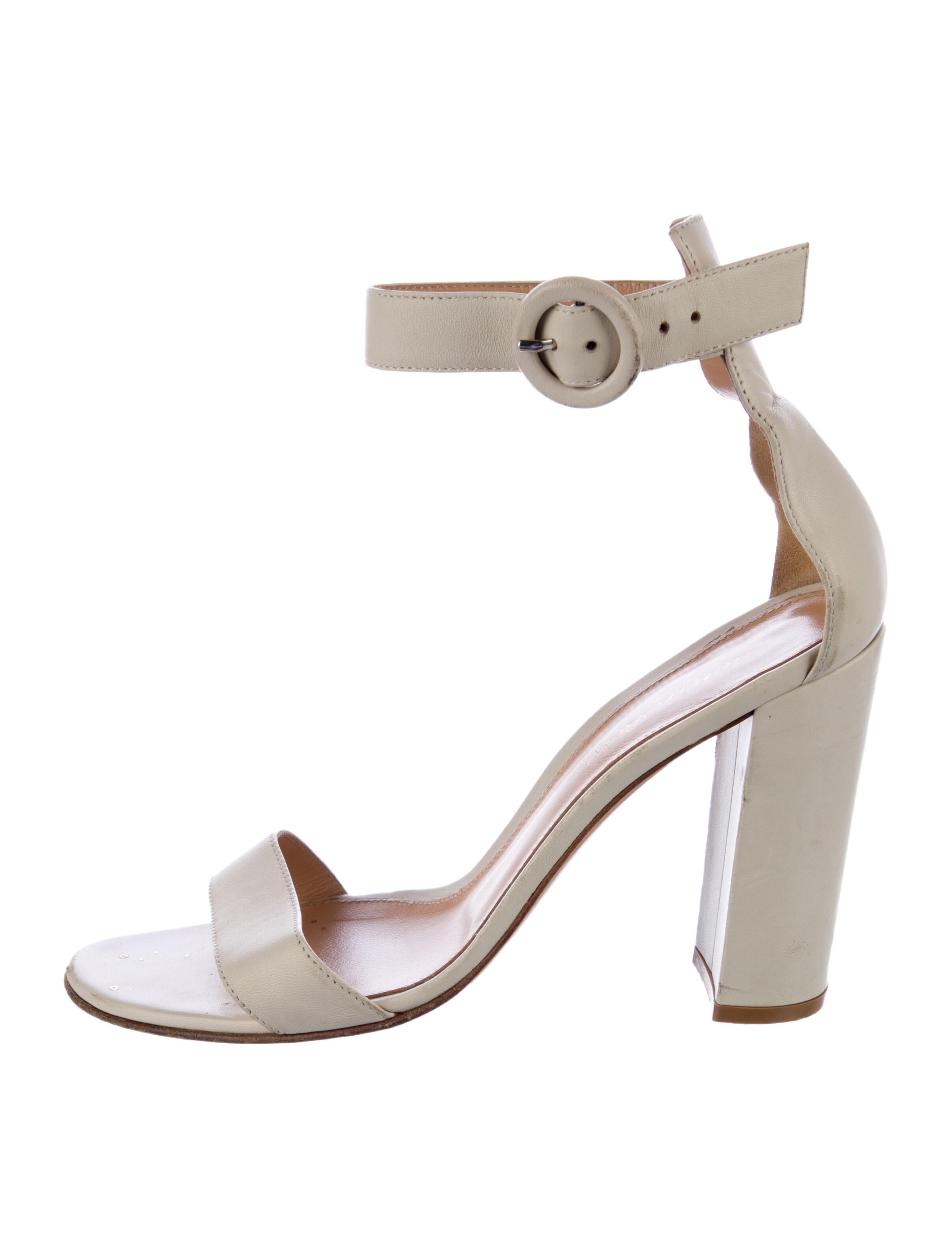 Gianvito Rossi Leather Sandals
