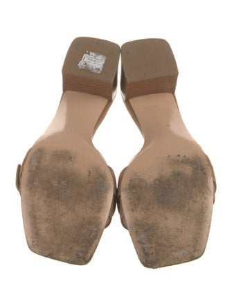 Gianvito Rossi Leather Slides