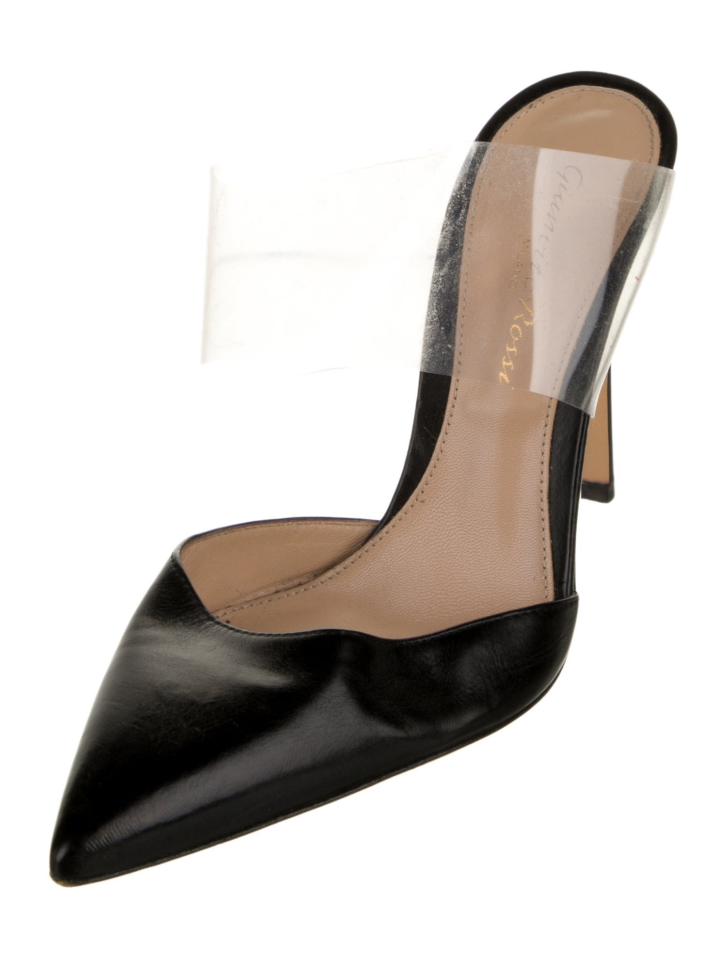 Gianvito Rossi Leather Mules