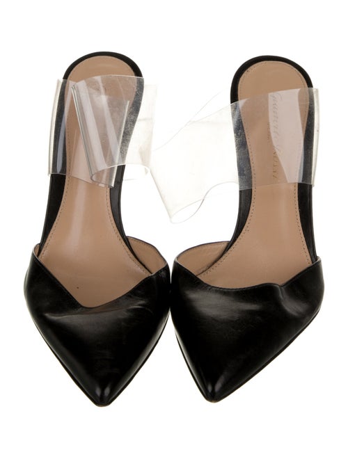 Gianvito Rossi Leather Mules