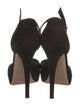 Gianvito Rossi Suede D'Orsay Pumps