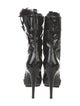Gianvito Rossi Patent Leather Lace-Up Boots