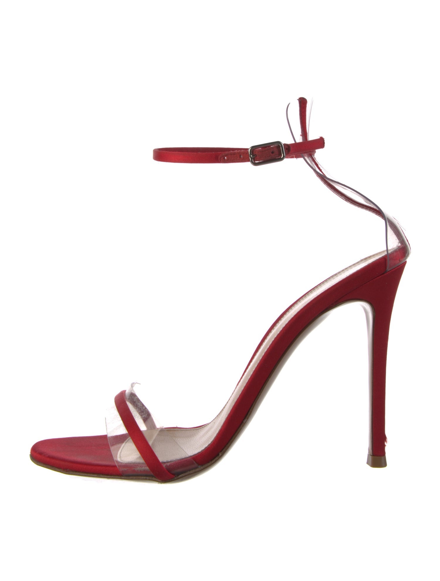 Gianvito Rossi Satin Sandals