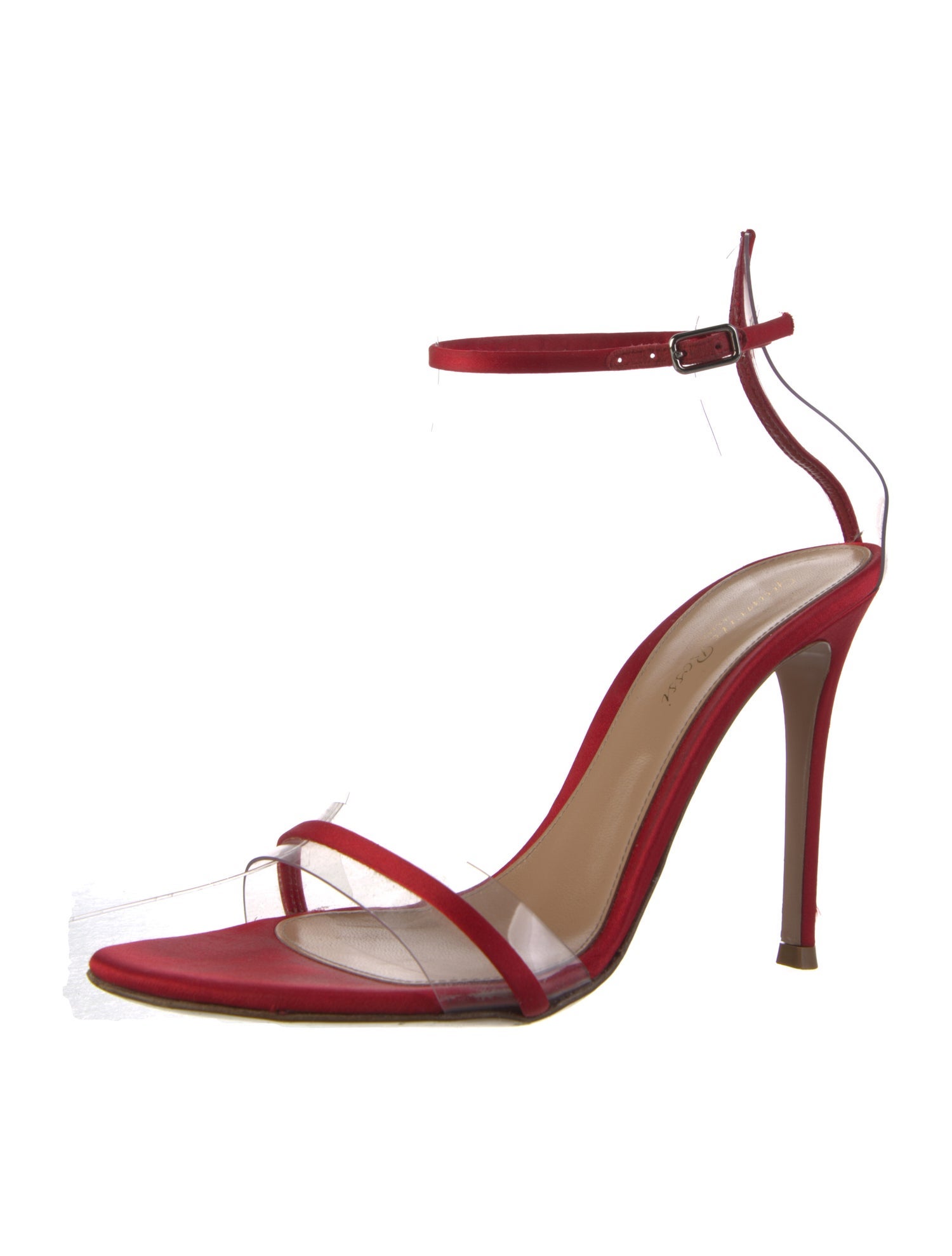 Gianvito Rossi Satin Sandals