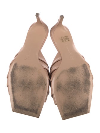 Gianvito Rossi Leather Slides