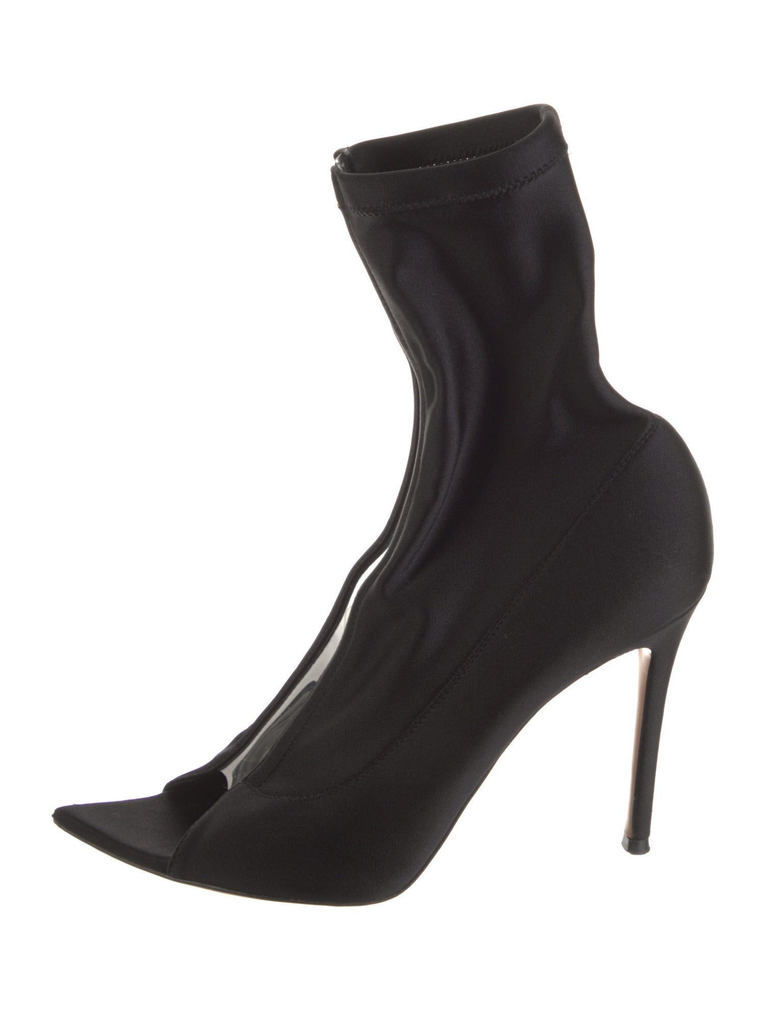Gianvito Rossi Satin Sock Boots