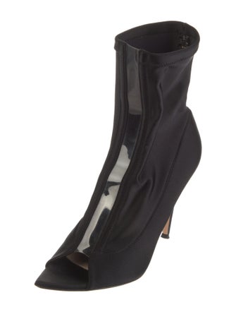 Gianvito Rossi Satin Sock Boots