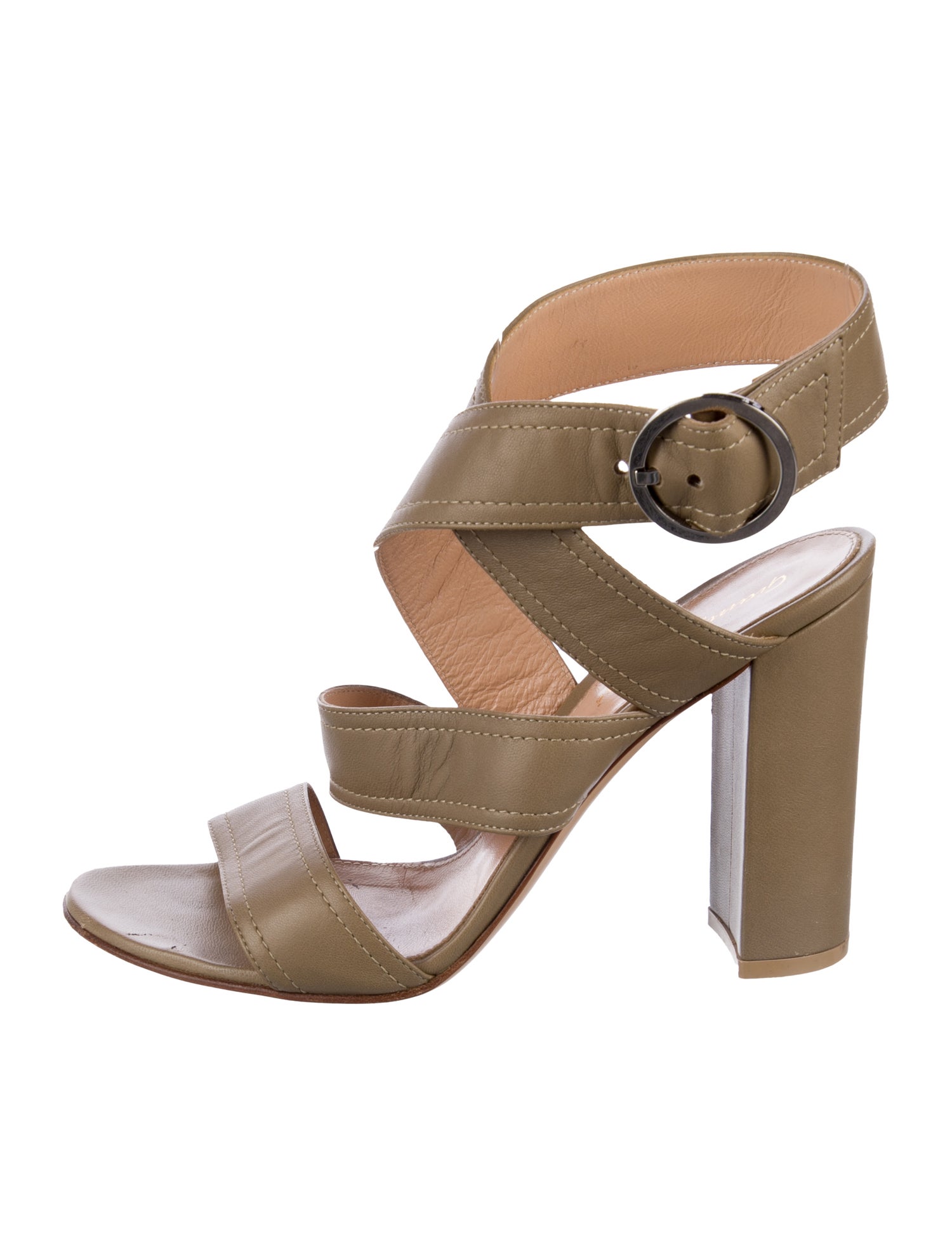 Gianvito Rossi Leather Sandals