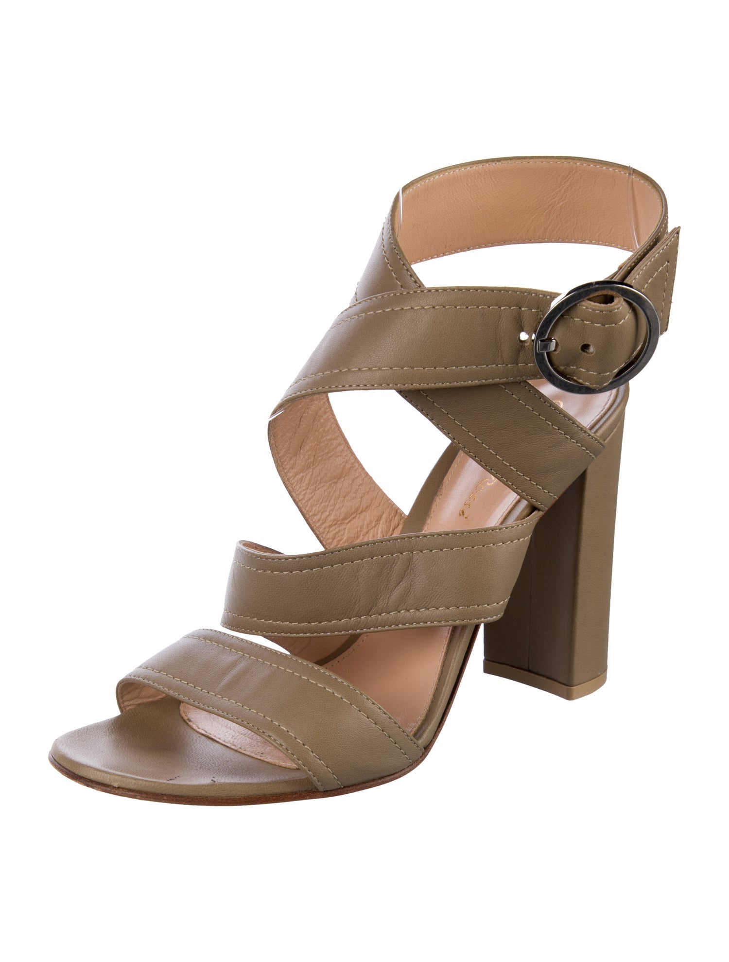 Gianvito Rossi Leather Sandals