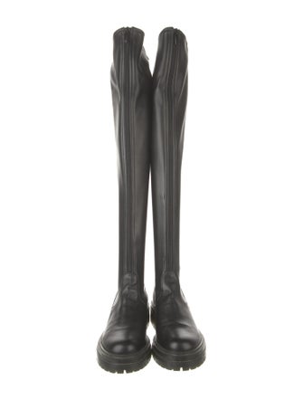 Gianvito Rossi Leather Sock Boots
