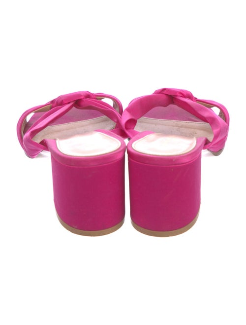 Gianvito Rossi Satin Slides