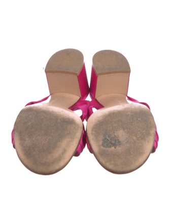 Gianvito Rossi Satin Slides