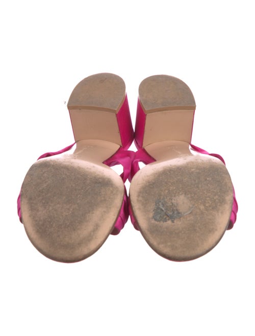 Gianvito Rossi Satin Slides