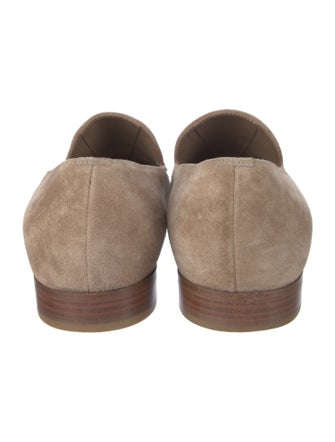 Gianvito Rossi Suede Loafers