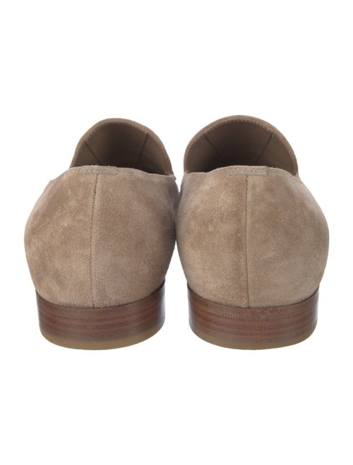 Gianvito Rossi Suede Loafers