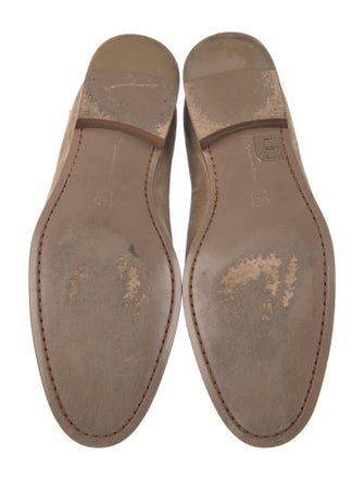 Gianvito Rossi Suede Loafers