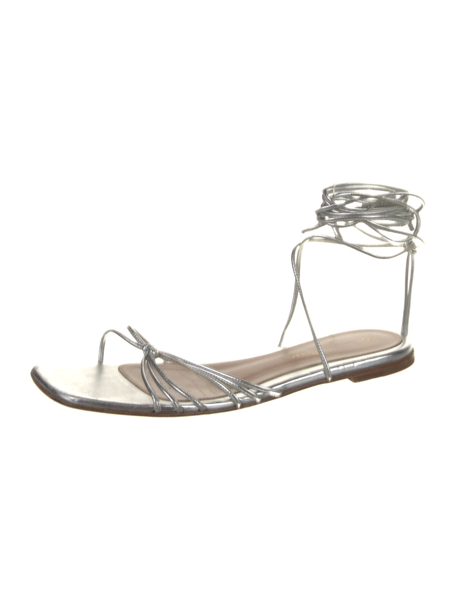 Gianvito Rossi Leather Gladiator Sandals