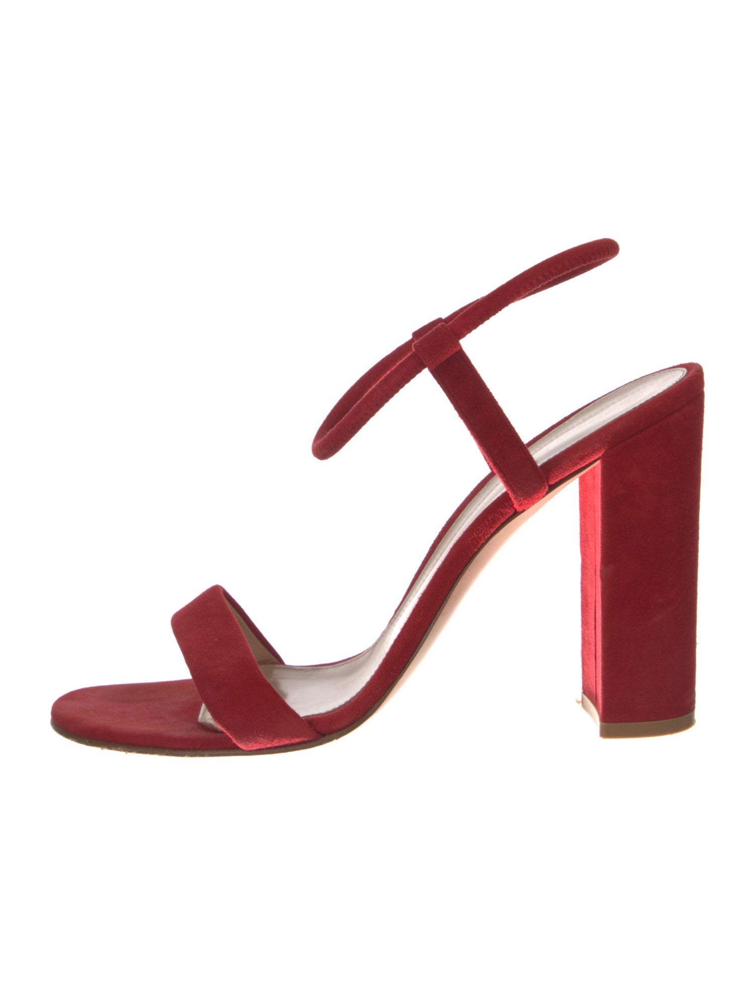 Gianvito Rossi Leather Slingback Sandals