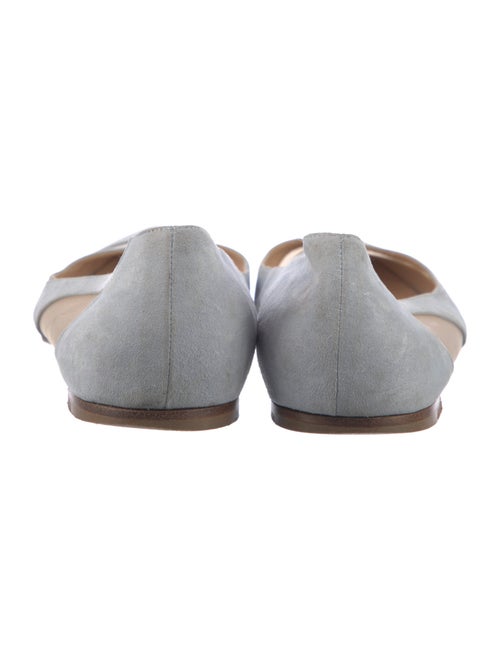 Gianvito Rossi Suede Ballet Flats