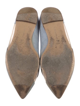 Gianvito Rossi Suede Ballet Flats